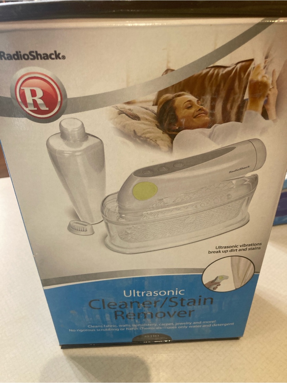 RadioShack Ultrasonic Cleaner Stain Remover - new in box